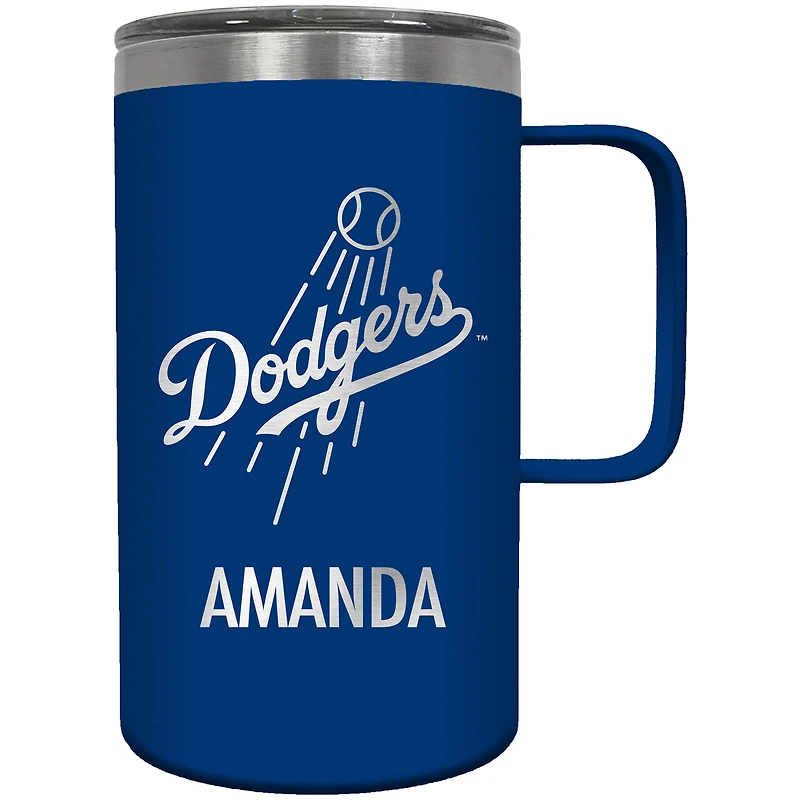 Los Angeles Dodgers 18oz. Personalized Hustle Mug
