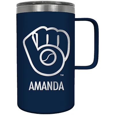 Milwaukee Brewers 18oz. Personalized Hustle Mug