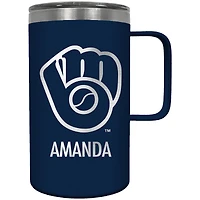 Milwaukee Brewers 18oz. Personalized Hustle Mug