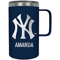 New York Yankees 18oz. Personalized Hustle Mug