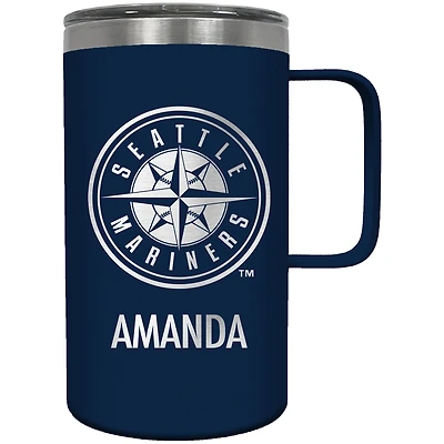 Seattle Mariners 18oz. Personalized Hustle Mug