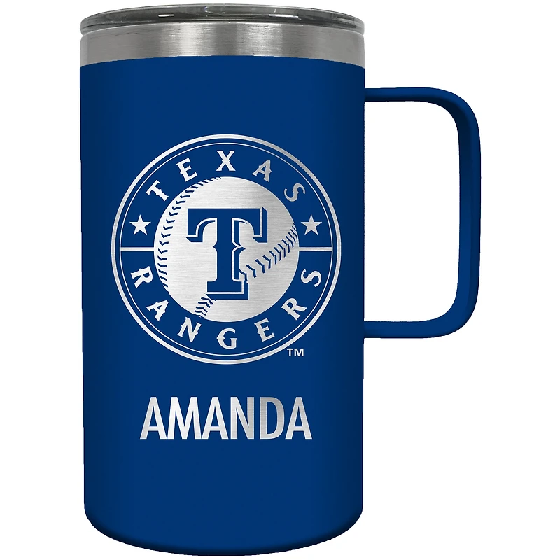 Texas Rangers 18oz. Personalized Hustle Mug