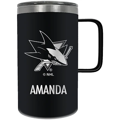 San Jose Sharks 18oz. Personalized Hustle Mug