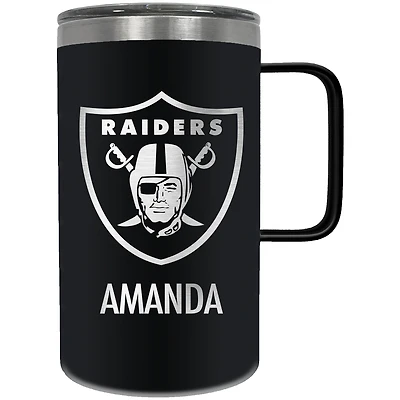 Las Vegas Raiders 18oz. Personalized Hustle Mug