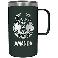 Milwaukee Bucks 18oz. Personalized Hustle Mug