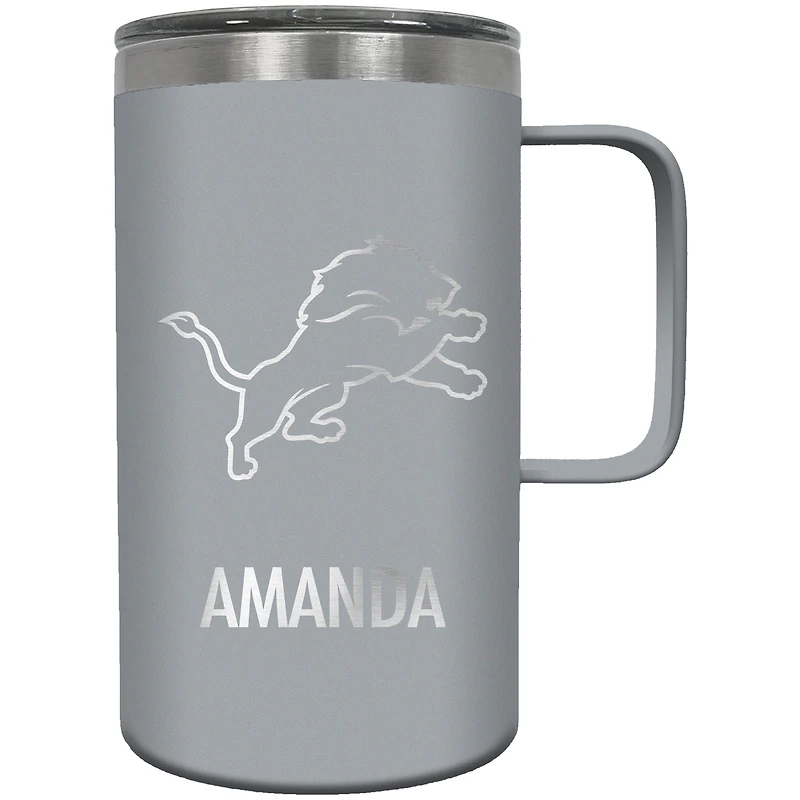 Detroit Lions 18oz. Personalized Hustle Mug