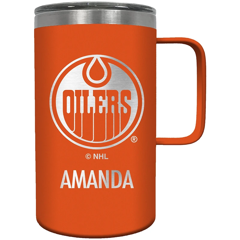 Edmonton Oilers 18oz. Personalized Hustle Mug