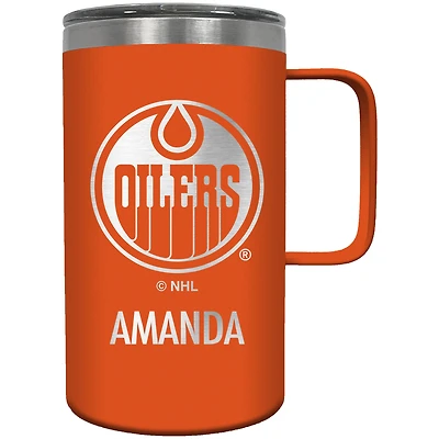 Edmonton Oilers 18oz. Personalized Hustle Mug