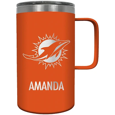 Miami Dolphins 18oz. Personalized Hustle Mug
