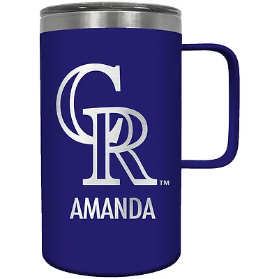 Colorado Rockies 18oz. Personalized Hustle Mug