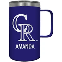 Colorado Rockies 18oz. Personalized Hustle Mug