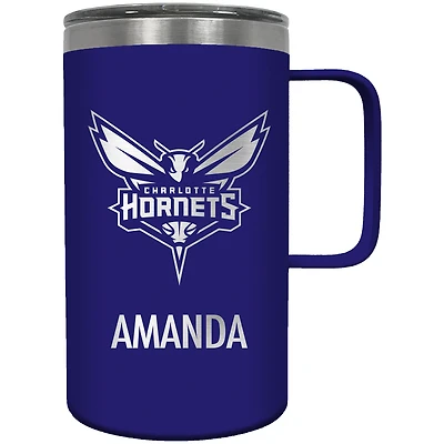 Charlotte Hornets 18oz. Personalized Hustle Mug