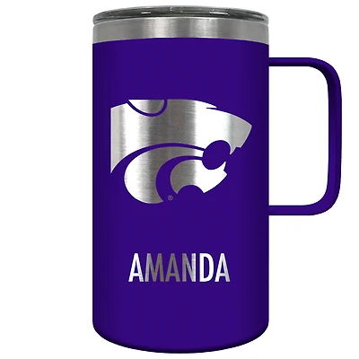 Kansas State Wildcats 18oz. Personalized Hustle Mug