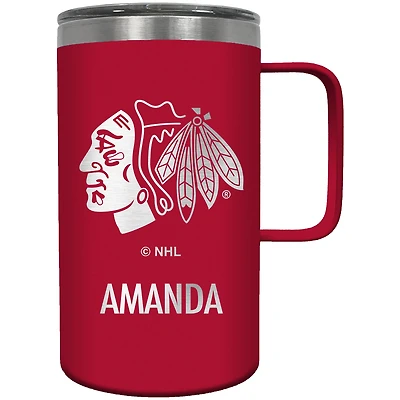 Chicago Blackhawks 18oz. Personalized Hustle Mug