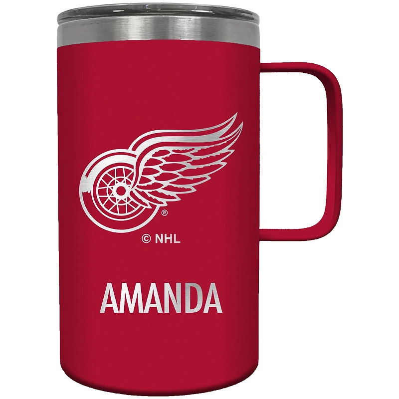 Detroit Red Wings 18oz. Personalized Hustle Mug