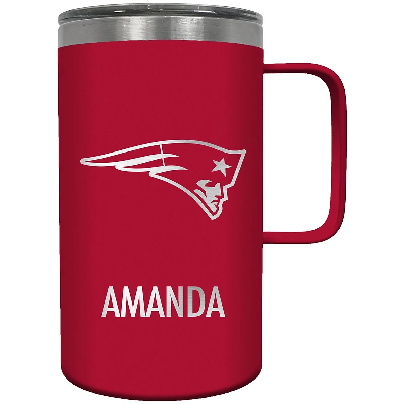New England Patriots 18oz. Personalized Hustle Mug