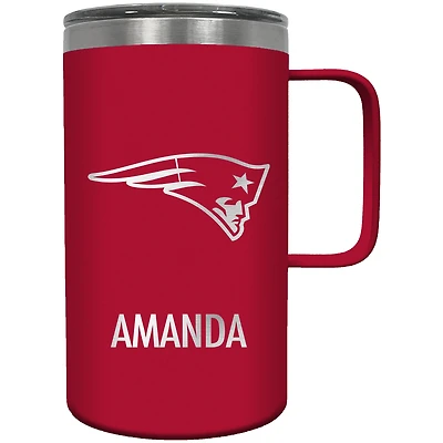 New England Patriots 18oz. Personalized Hustle Mug