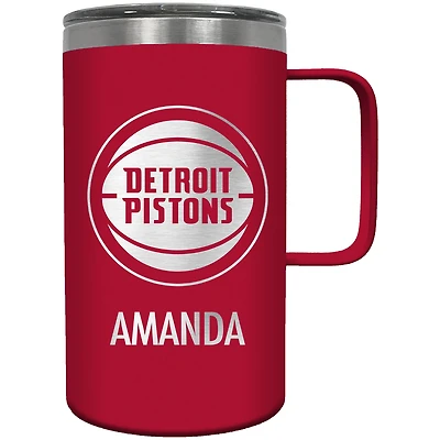 Detroit Pistons 18oz. Personalized Hustle Mug