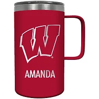 Wisconsin Badgers 18oz. Personalized Hustle Mug