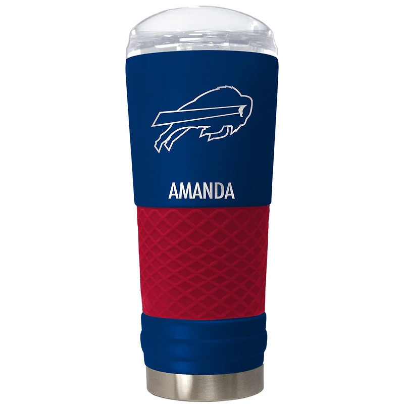 Buffalo Bills 24oz. Personalized Team Color Draft Tumbler