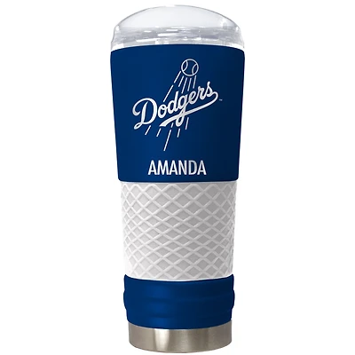 Los Angeles Dodgers 24oz. Personalized Team Color Draft Tumbler
