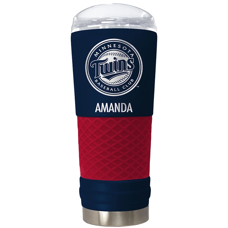 Minnesota Twins 24oz. Personalized Team Color Draft Tumbler
