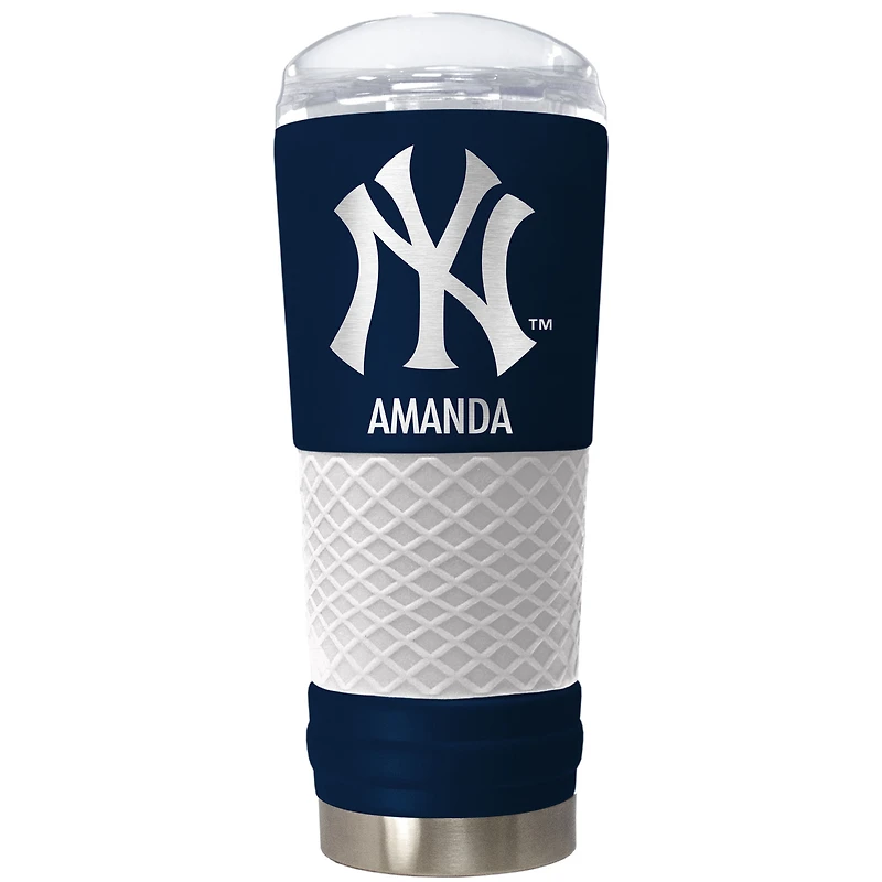 New York Yankees 24oz. Personalized Team Color Draft Tumbler