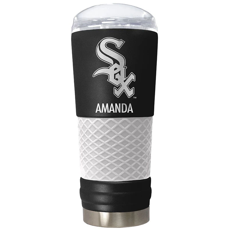 Chicago White Sox 24oz. Personalized Team Color Draft Tumbler