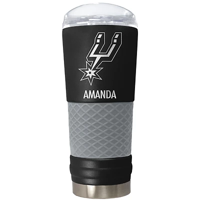 San Antonio Spurs 24oz. Personalized Team Color Draft Tumbler