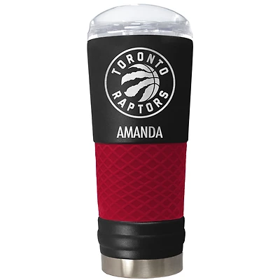 Toronto Raptors 24oz. Personalized Team Color Draft Tumbler