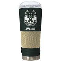 Milwaukee Bucks 24oz. Personalized Team Color Draft Tumbler
