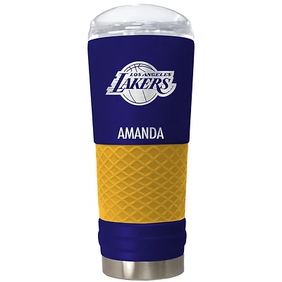 Los Angeles Lakers 24oz. Personalized Team Color Draft Tumbler