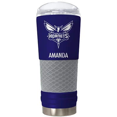 Charlotte Hornets 24oz. Personalized Team Color Draft Tumbler