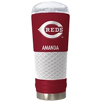 Cincinnati Reds 24oz. Personalized Team Color Draft Tumbler