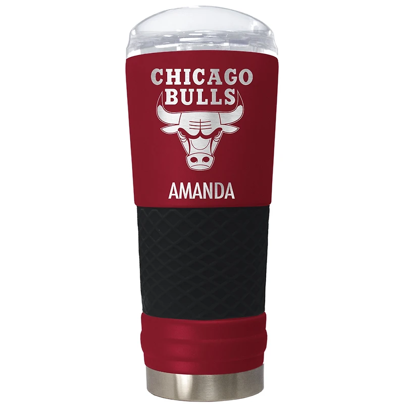 Chicago Bulls 24oz. Personalized Team Color Draft Tumbler