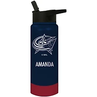 Columbus Blue Jackets 24oz. Personalized Jr. Thirst Water Bottle