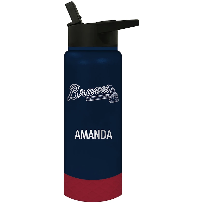 Atlanta Braves 24oz. Personalized Jr. Thirst Water Bottle