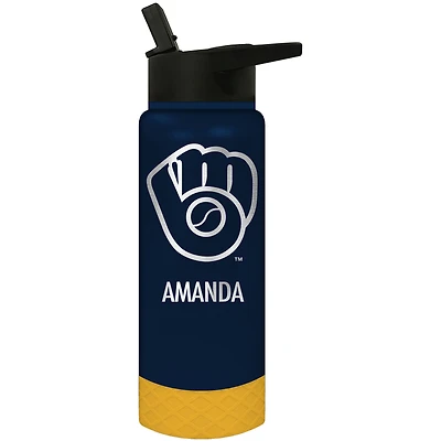 Milwaukee Brewers 24oz. Personalized Jr. Thirst Water Bottle