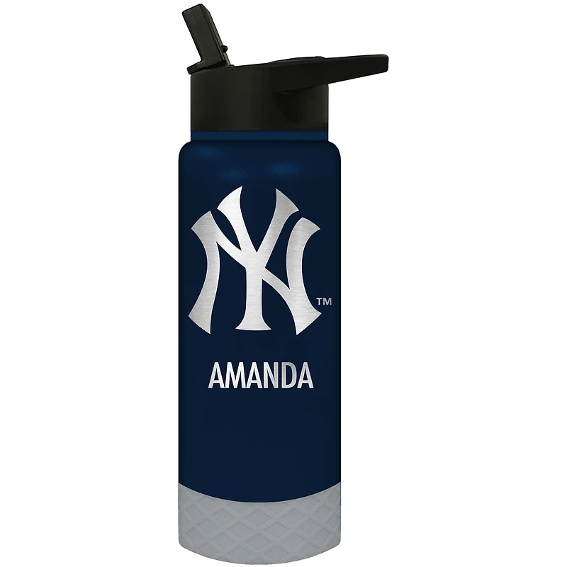 New York Yankees 24oz. Personalized Jr. Thirst Water Bottle
