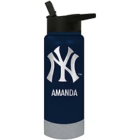 New York Yankees 24oz. Personalized Jr. Thirst Water Bottle
