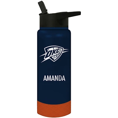 Oklahoma City Thunder 24oz. Personalized Jr. Thirst Water Bottle