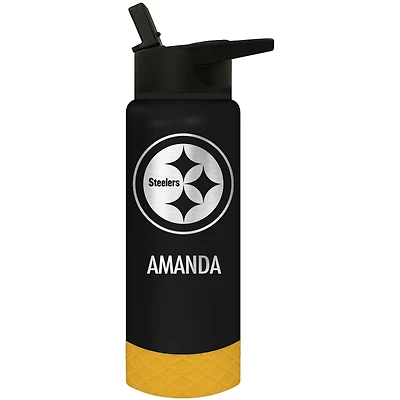 Pittsburgh Steelers 24oz. Personalized Jr. Thirst Water Bottle