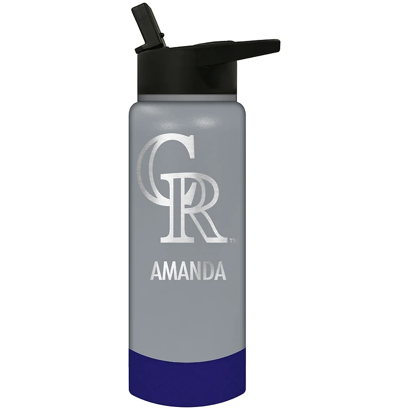 Colorado Rockies 24oz. Personalized Jr. Thirst Water Bottle