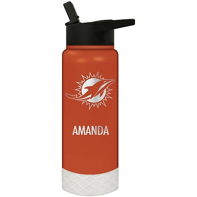 Miami Dolphins 24oz. Personalized Jr. Thirst Water Bottle