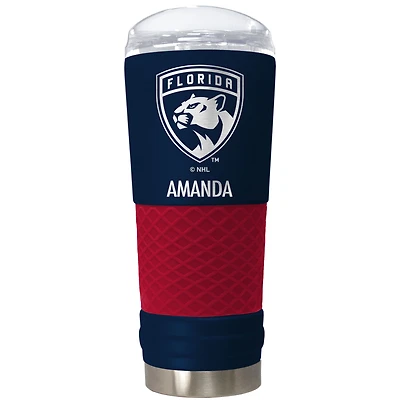 Florida Panthers 24oz. Personalized Team Color Draft Tumbler