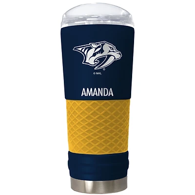 Nashville Predators 24oz. Personalized Team Color Draft Tumbler