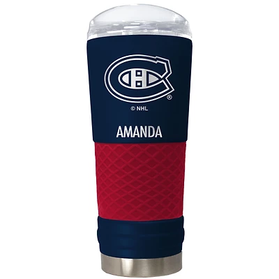 Montreal Canadiens 24oz. Personalized Team Color Draft Tumbler