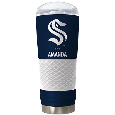 Seattle Kraken 24oz. Personalized Team Color Draft Tumbler