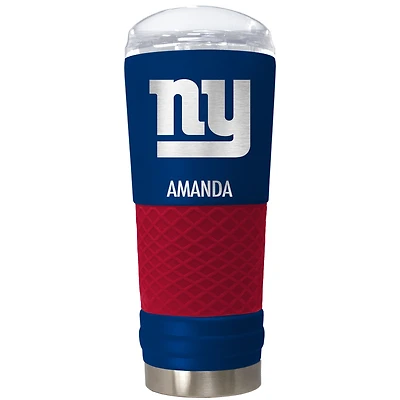 New York Giants 24oz. Personalized Team Color Draft Tumbler