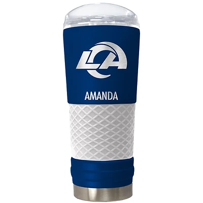 Los Angeles Rams 24oz. Personalized Team Color Draft Tumbler